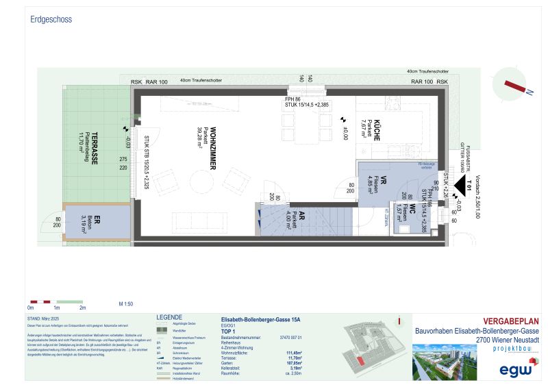 Doppelhaushlfte mit Terrasse und Garten, Top 15A /  / 2700 Wiener Neustadt / Bild 5