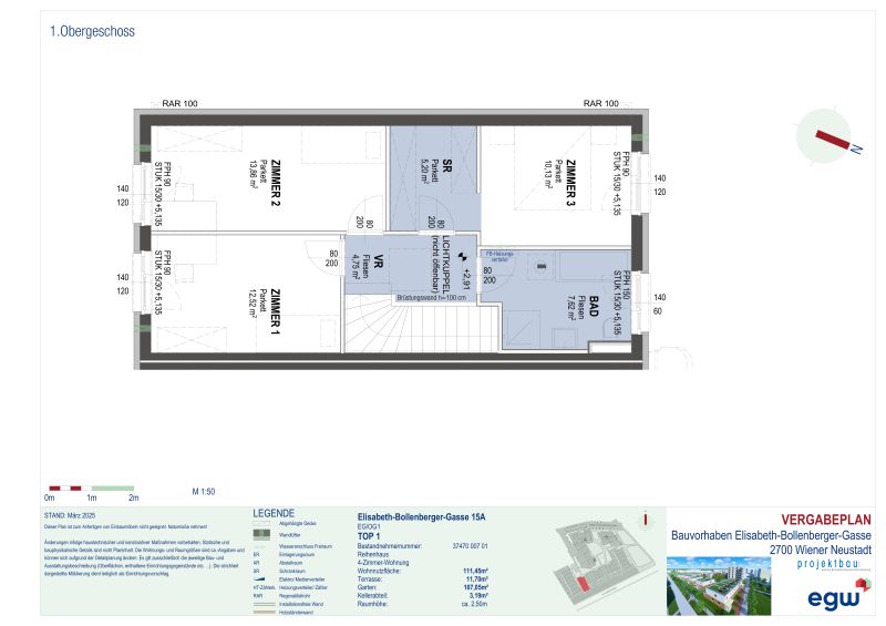 Doppelhaushlfte mit Terrasse und Garten, Top 15A /  / 2700 Wiener Neustadt / Bild 6