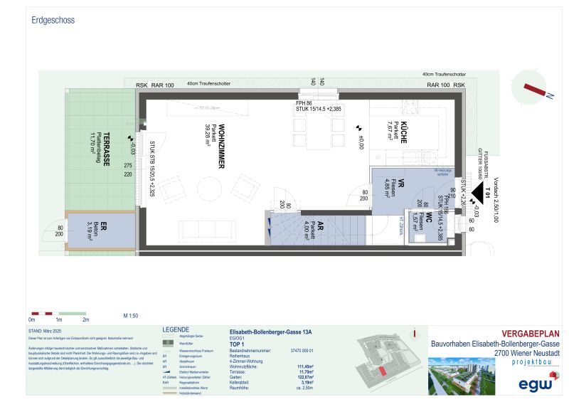 Doppelhaushlfte mit Terrasse und Garten, Top 13A /  / 2700 Wiener Neustadt / Bild 5