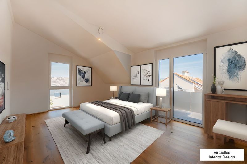 Wohnen ber den Dchern von Wals ? Penthouse mit Bergblick & Privatsphre /  / 5071 Wals / Bild 8