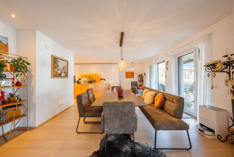 Garten mit Aussicht in Flachau: 4-Zimmer-Wohnung in Ruhelage /  / 5542 Flachau / Bild 1