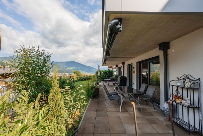 Garten mit Aussicht in Flachau: 4-Zimmer-Wohnung in Ruhelage /  / 5542 Flachau / Bild 3