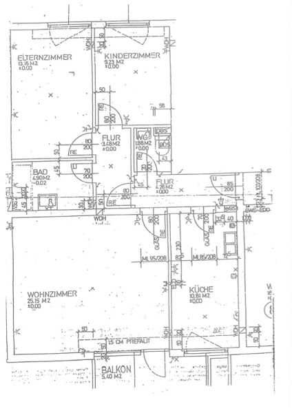Gemtliche 3-Zimmer-Whg mit Balkon Parsch/Salzburg /  / 5020 Salzburg / Bild 8