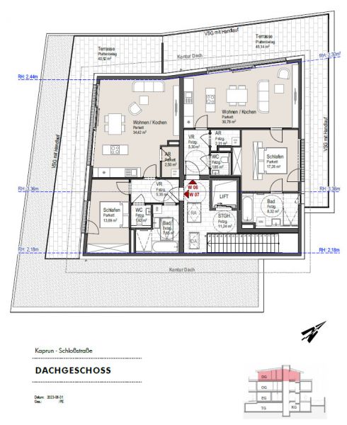 Neubauprojekt Kaprun: Erdgeschosswohnung - Top 1 /  / 5710 Kaprun / Bild 4