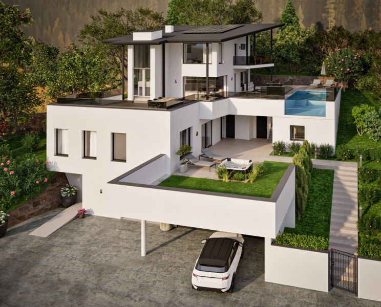 THE VIEW - Design Haus mit Panoramablick