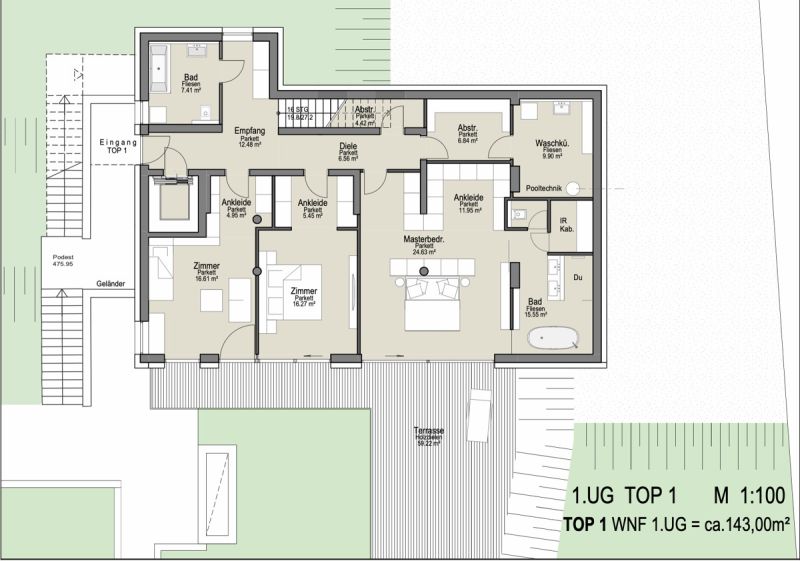AIGENArt: Gartenmaisonette Top 1 /  / 5020 Salzburg / Bild 8