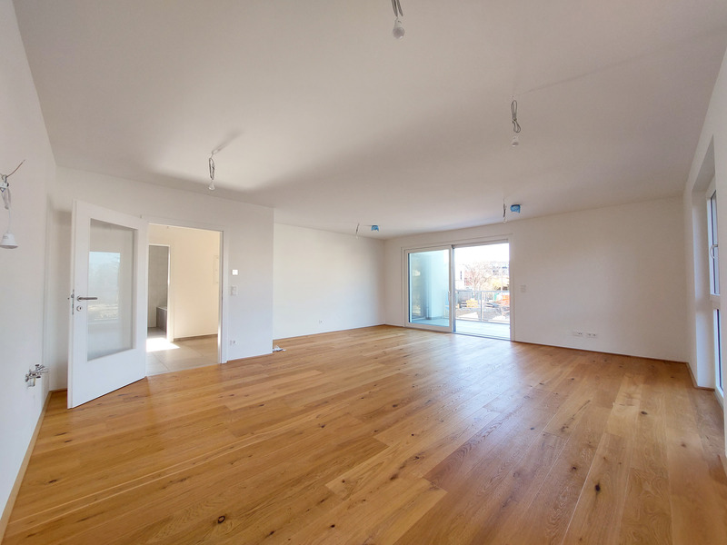 Spektakulär geplante 4-Zimmer Wohnung mit Balkon nur 500m von der unteren Alten Donau / / 1220 Wien / Bild 1