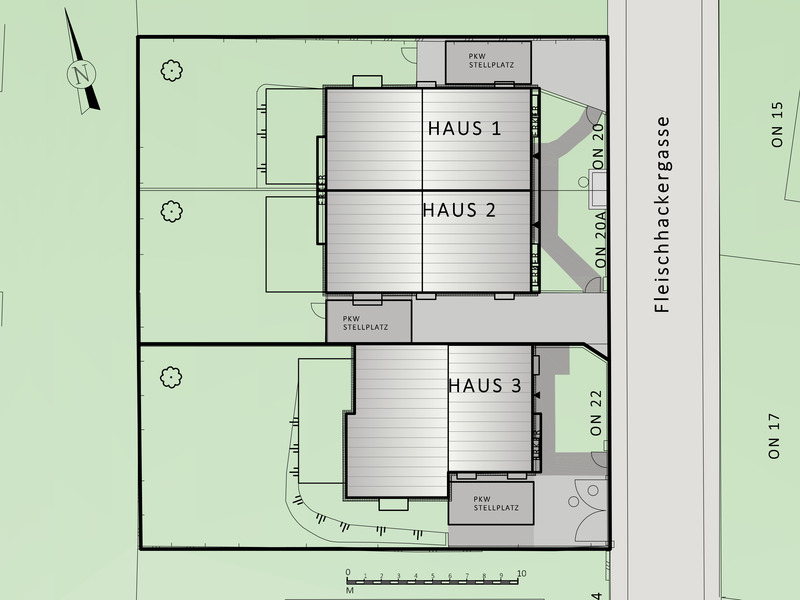 Juwel beim Rosenhgel. Modernes Einzelhaus mit Gartenoase und Makche samt Markengerte /  / 1230 Wien / Bild 1