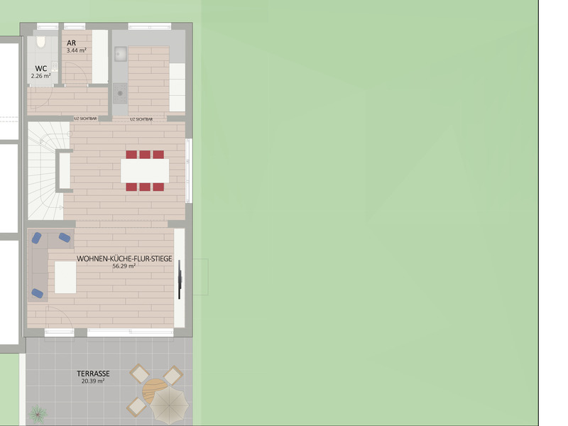 3400, Holzgasse, Am Fu�e des Klosterneuburger �lbergs, Doppelhaus  /  / 3400&nbsp;Klosterneuburg / Bild 1