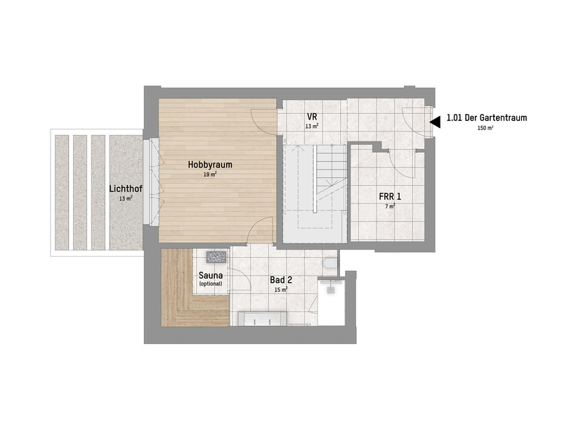 1220, Arminenstra�e, Nur 200 m zur unteren Alten Donau, 3-Zimmer-Eigentums-Maisonette  /  / 1220&nbsp;Wien / Bild 3