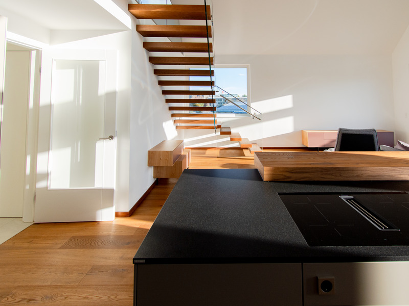 Hoch hinaus. 4-Zimmer Dachgeschosswohnung inkl. Markenkche fr beste Aussichten. Nur 220m von der Alten Donau  /  / 1220 Wien / Bild 5