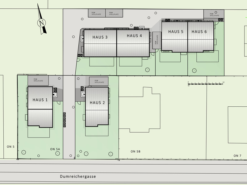 Ein Doppelhaus im Grnen. Ihr neues Zuhause mit 4 Zimmer und Gartenoase samt Terrasse. Bezugsfertig /  / 1220 Wien / Bild 1