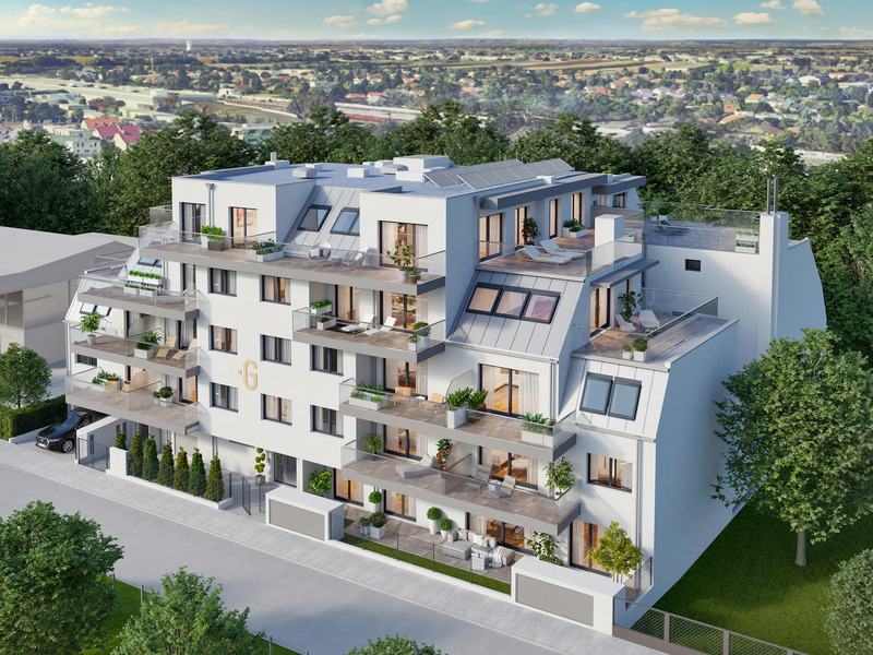 Auf der Sonnenseite. Liebevoll designte 3-Zimmer Dachgeschosswohnung mit Sd-Terrasse /  / 1210 Wien / Bild 0