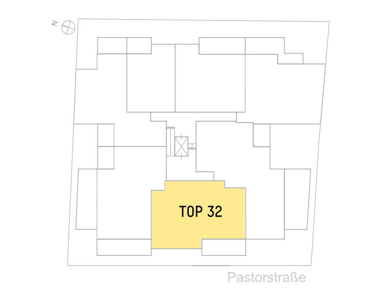 1210, Pastorstraße, 800 m zur U1 Leopoldau, 3-Zimmer-Eigentumswohnung /  / 1210 Wien / Bild 2