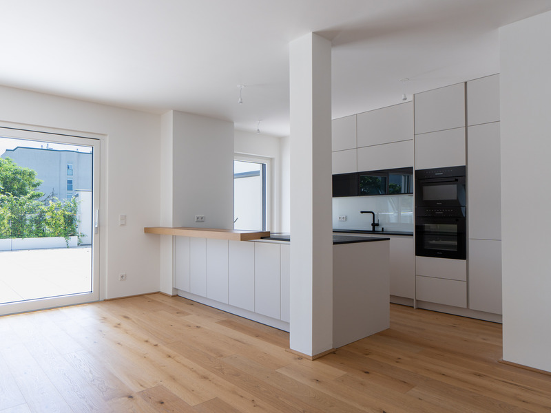 Wohnen mit Rundumblick. Dachgeschosswohnung mit viel Raum und Terrassentraum