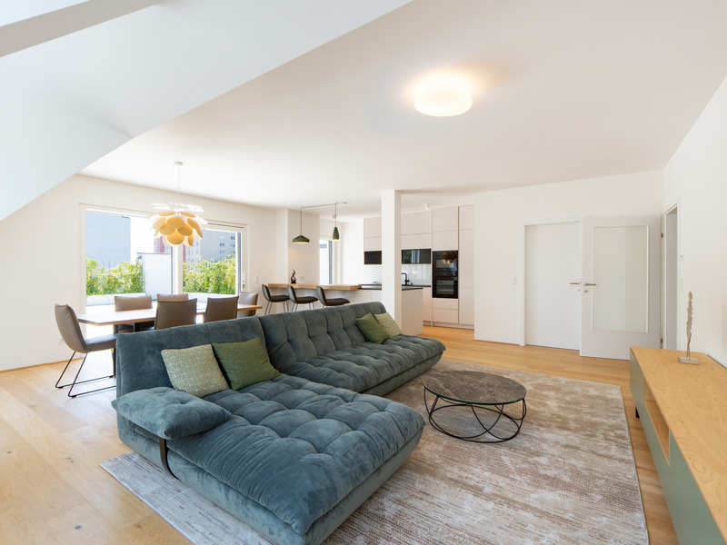 Wohnen mit Rundumblick. Dachgeschosswohnung mit viel Raum und Terrassentraum /  / 1210&nbsp;Wien / Bild 1