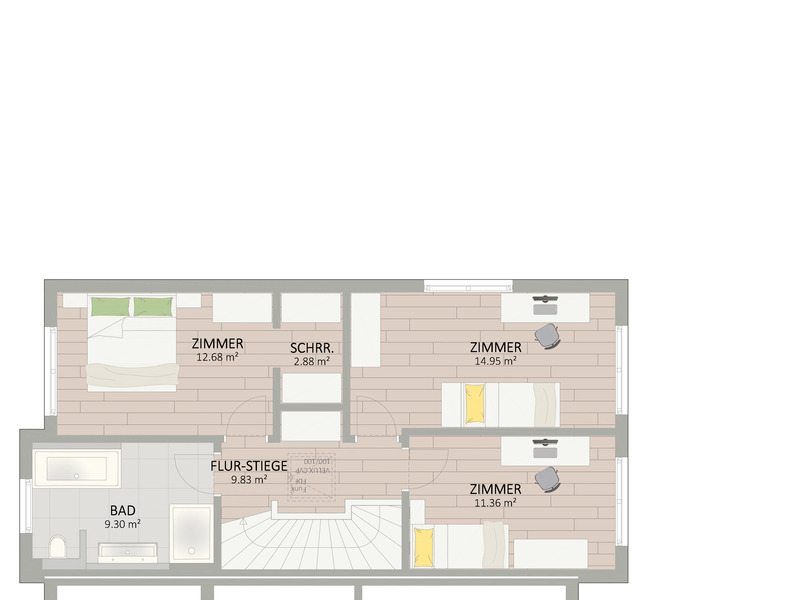 Sofort einziehen: Modernes Reihenhaus mit PV- und Klimaanlage, Wrmepumpe, Keller und grozgigem Garten /  / 1220 Wien / Bild 5
