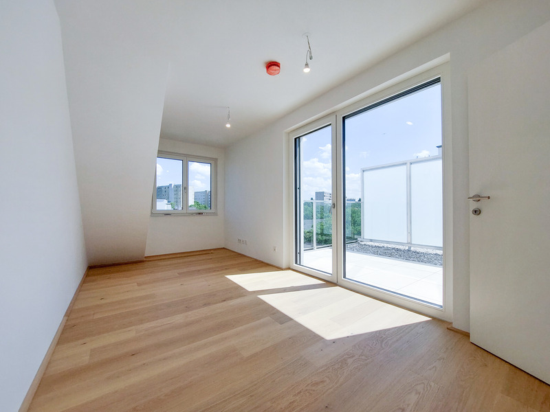 Nur 450m von der Alten Donau entfernt spielt dieses 3-Zimmer Dachgeschosswohnung alle Stcke /  / 1220 Wien / Bild 4