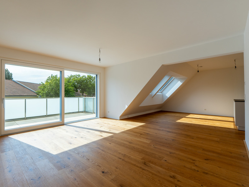 Sonnendurchflutete Wohnung mit 3-Zimmer, Balkon und Terrasse - inkl. Tischlerküche. Top Lage in Aspern /  / 1220 Wien / Bild 7