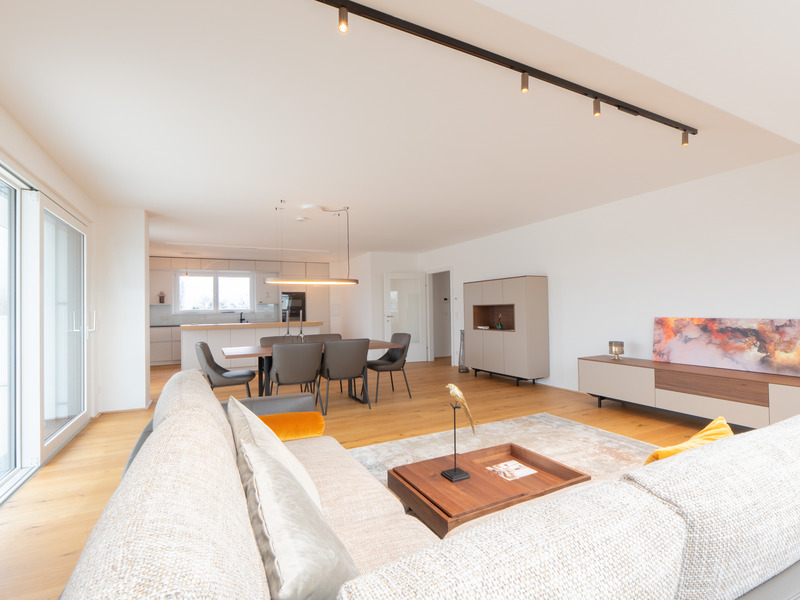 Gleich einziehen: Aussicht mit Weitsicht bietet dieses feine 4-Zimmer Penthouse mit 157 m² in Aspern / / 1220 Wien / Bild 4