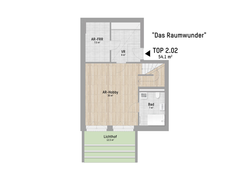 Wohnen mit Wow-Faktor. Luxurise 2-Zimmer Wohnung in exklusivster Lage am Wasser /  / 1220 Wien / Bild 6