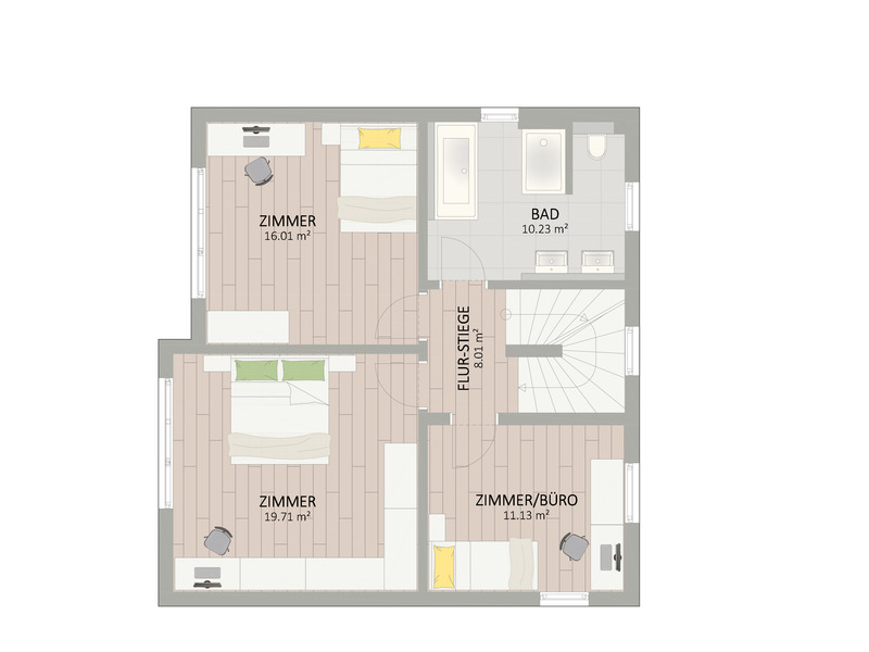 5-Zimmer Einzelhaus nur 200 Meter zum Schillerwasser. Inkl. Klimaanlage und Wrmepumpe /  / 1220 Wien / Bild 3