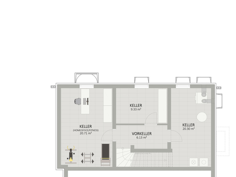 Erstbezug. Modernes Doppelhaus in Hirschstetten mit 4 Zimmer, Garten und Hobbykeller samt Wrmepumpe /  / 1220 Wien / Bild 4