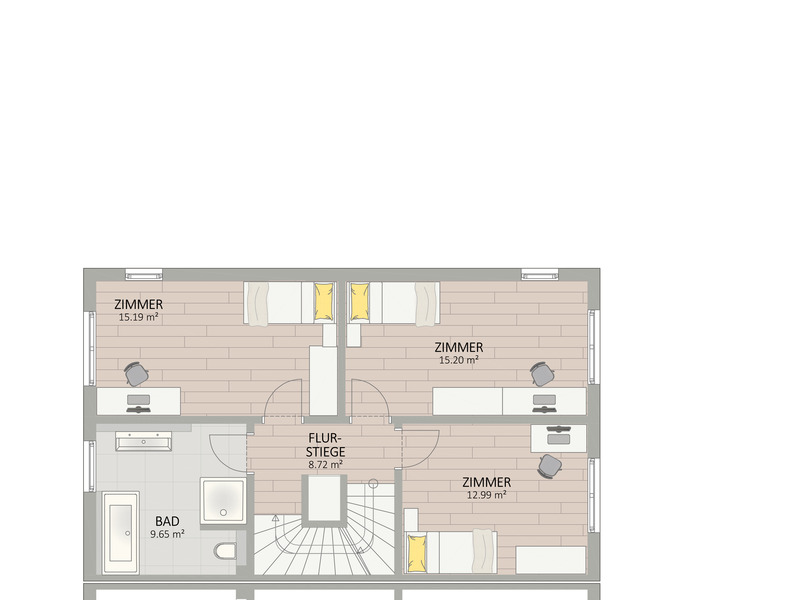 1220, Florian-Berndl-Gasse, Nur 150 m Luftlinie zur unteren Alten Donau, Doppelhaus  /  / 1220 Wien / Bild 3