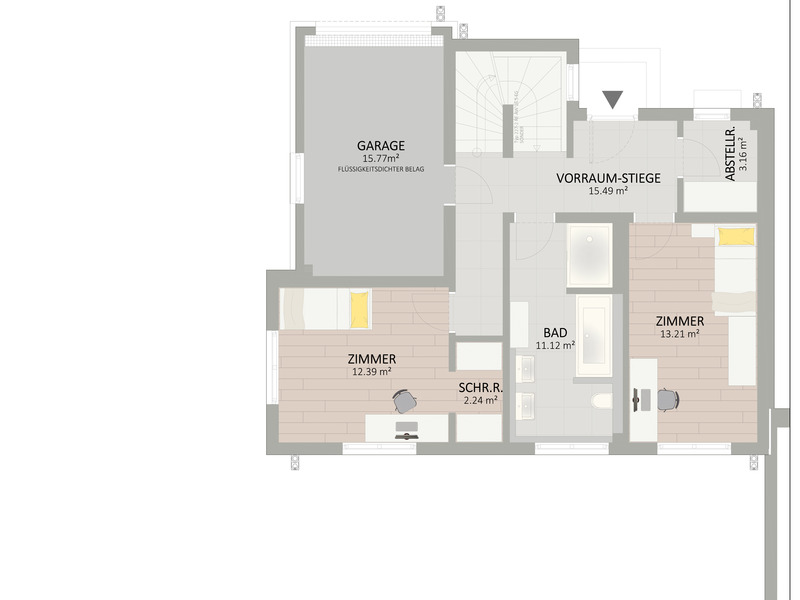 Wohnen nahe Schnbrunn. Modernes Doppelhaus mit 4 Zimmern, Wrmepumpe, Klimaanlage /  / 1230 Wien / Bild 3