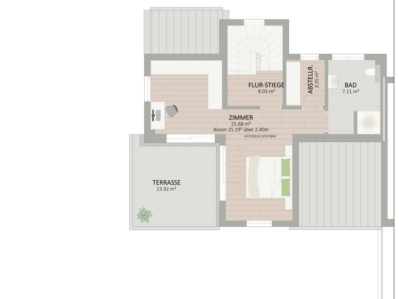 Wohnen nahe Schnbrunn. Modernes Doppelhaus mit 4 Zimmern, Wrmepumpe, Klimaanlage /  / 1230 Wien / Bild 4