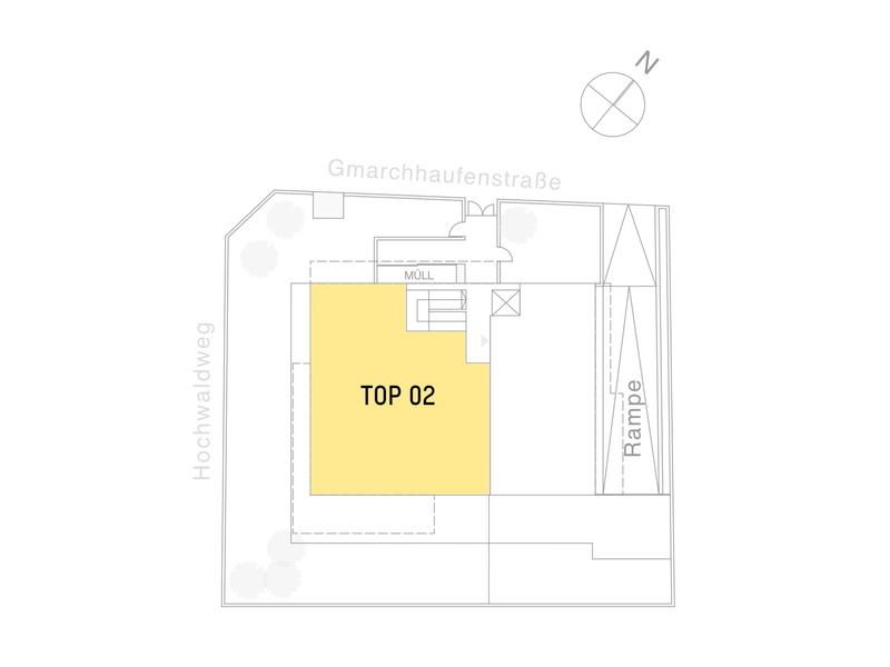 Wohnen mit IQ. Clever geschnittene 3-Zimmer Wohnung mit 164m Gartenparadies nur 300m von der Alten Donau /  / 1220 Wien / Bild 3