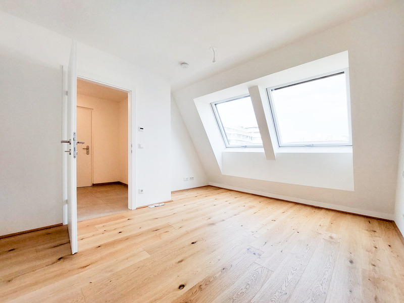 Modernes Dachgeschoss mit 2 Zimmer, Balkon und der Alten Donau vor der Haustüre /  / 1220 Wien / Bild 2