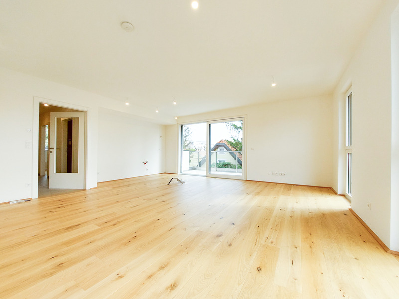 Modernes Dachgeschoss mit 2 Zimmer, Balkon und der Alten Donau vor der Haustüre /  / 1220 Wien / Bild 1