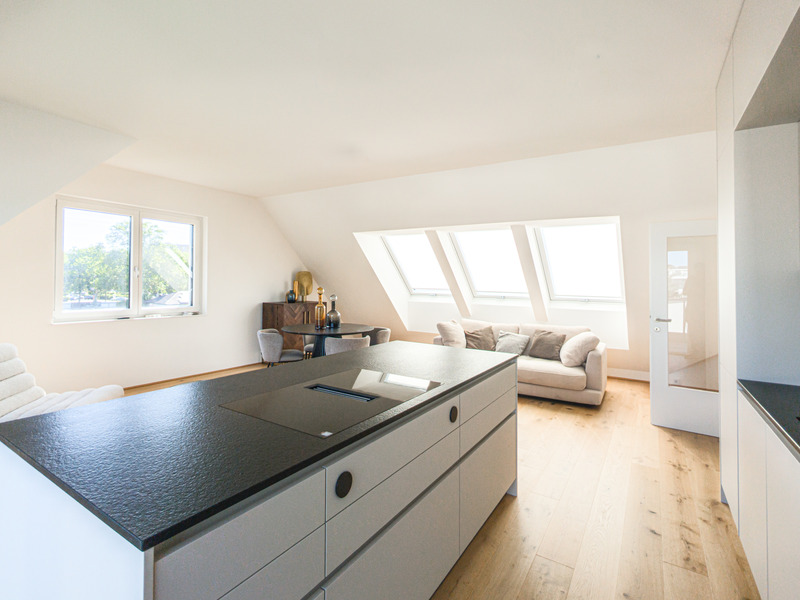 Sagenhaftes 3-Zimmer-Penthouse auf 129 m² - samt Deckenkühlung und Liftfahrt direkt in die Wohnung / / 1220 Wien / Bild 1