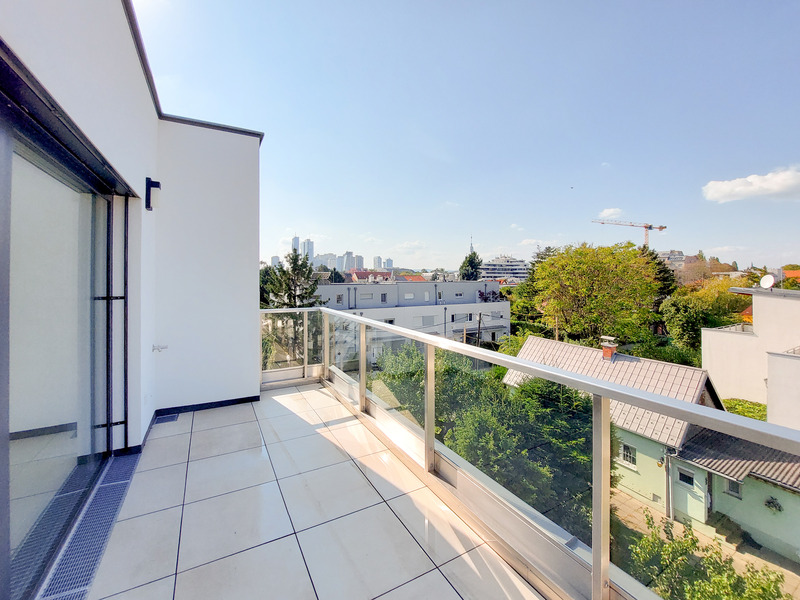Sagenhaftes 3-Zimmer-Penthouse auf 129 m² - samt Deckenkühlung und Liftfahrt direkt in die Wohnung / / 1220 Wien / Bild 4