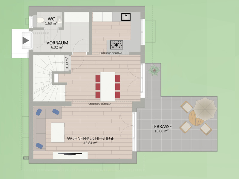 1220, Schlachthammerstra�e, In 5  Fahrradminuten bei der U2, Einzelhaus  /  / 1220&nbsp;Wien / Bild 1