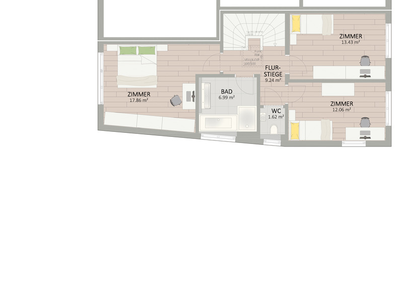 Modernes Traumhaus mit 5 Zimmern und Wohnkeller bei der Alten Donau. Wrmepumpe und Klimaanlage inklusive /  / 1220 Wien / Bild 2
