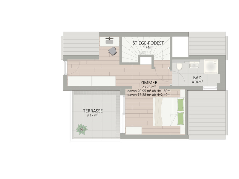 Am Wasser gebaut. Exklusives Traumhaus mit 5 Zimmer direkt an der unteren Alten Donau /  / 1220 Wien / Bild 5