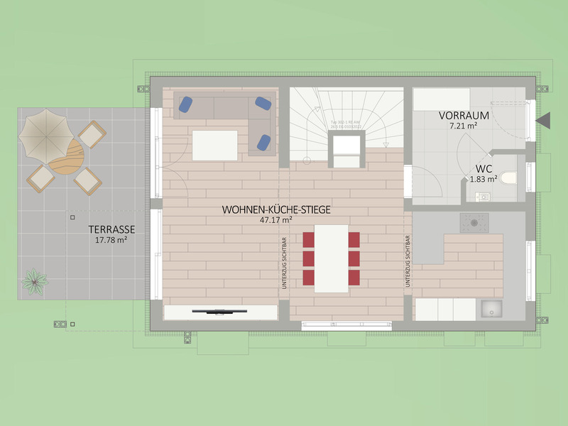 Am Wasser gebaut. Exklusives Traumhaus mit 5 Zimmer direkt an der unteren Alten Donau /  / 1220 Wien / Bild 3