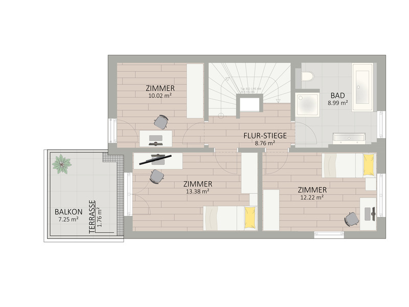 Am Wasser gebaut. Exklusives Traumhaus mit 5 Zimmer direkt an der unteren Alten Donau /  / 1220 Wien / Bild 4