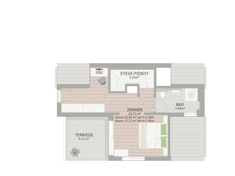 Absolute Bestlage. Exklusives Einzelhaus samt wundervollem Garten direkt an der unteren Alten Donau /  / 1220 Wien / Bild 5