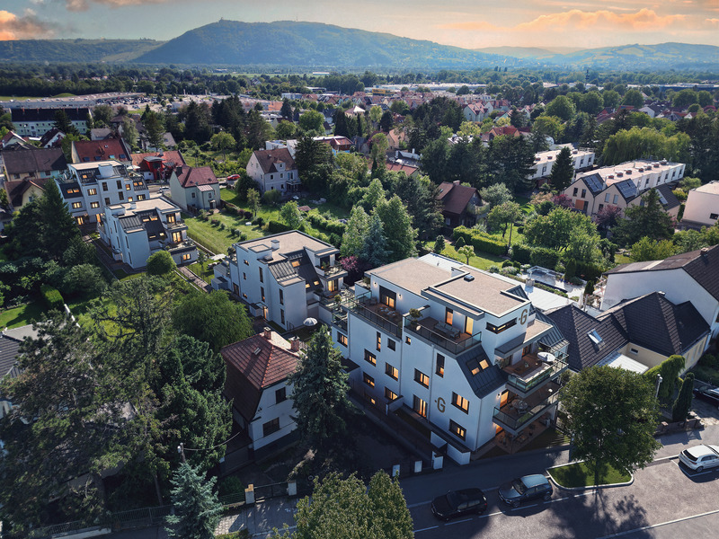 1210, Langenzersdorfer Straße, In Strebersdorf am Fuße des Bisambergs, 2-Zimmer-Penthouse 