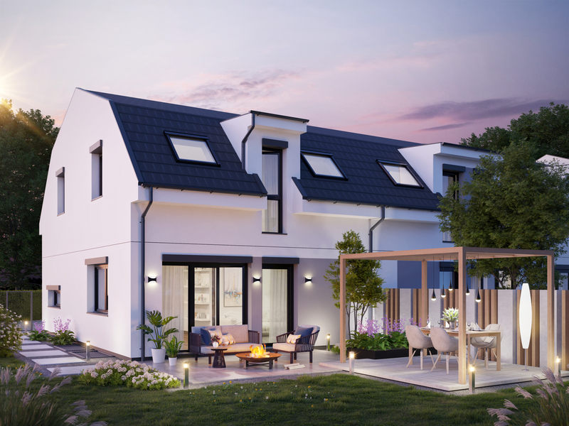 2301, Mhlleitner Strae, An der Stadtgrenze Wiens, Reihenhaus  /  / 2301 Gro-Enzersdorf / Bild 4