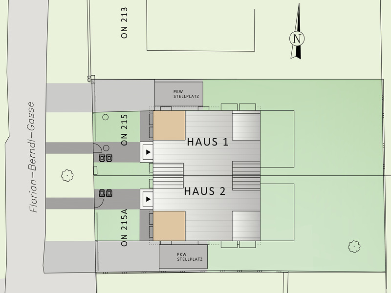 1220, Florian-Berndl-Gasse, Nur 150 m Luftlinie zur unteren Alten Donau, Doppelhaus  /  / 1220 Wien / Bild 7