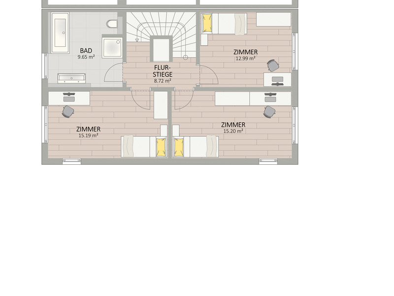 1220, Florian-Berndl-Gasse, Nur 150 m Luftlinie zur unteren Alten Donau, Doppelhaus  /  / 1220 Wien / Bild 3