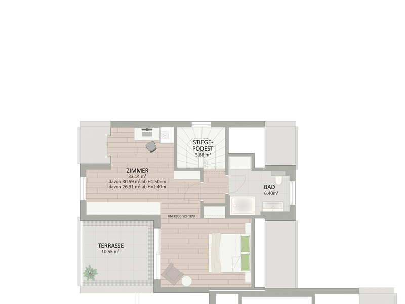 1220, Promenadestrae, Nur 170 m zur unteren Alten Donau, Doppelhaus  /  / 1220 Wien / Bild 3