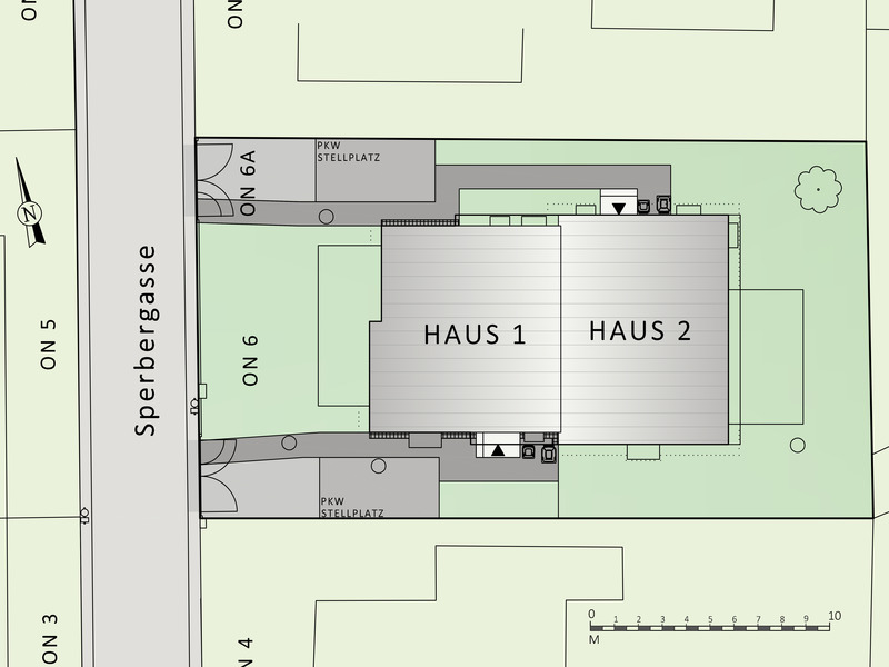 1210, Sperbergasse, Zwischen Marchfeldkanal und Neuer Donau, Doppelhaus / / 1210 Wien / Bild 5