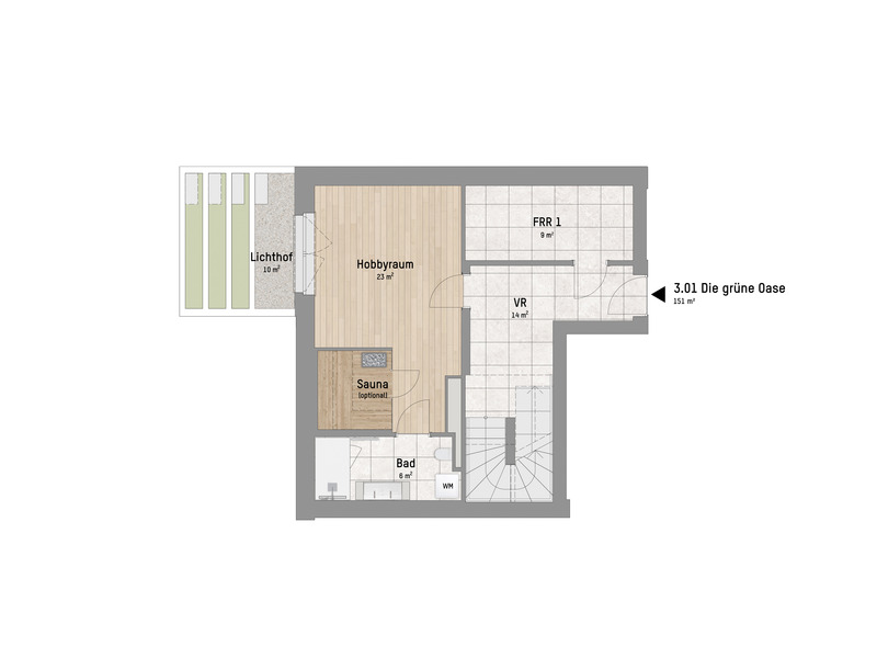 1220, Arminenstrae, Nur 200 m zur unteren Alten Donau, 3-Zimmer-Eigentumswohnung  /  / 1220 Wien / Bild 3