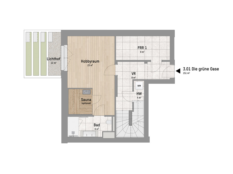 1220, Arminenstrae, Nur 200 m zur unteren Alten Donau, 3-Zimmer-Eigentumswohnung  /  / 1220 Wien / Bild 3