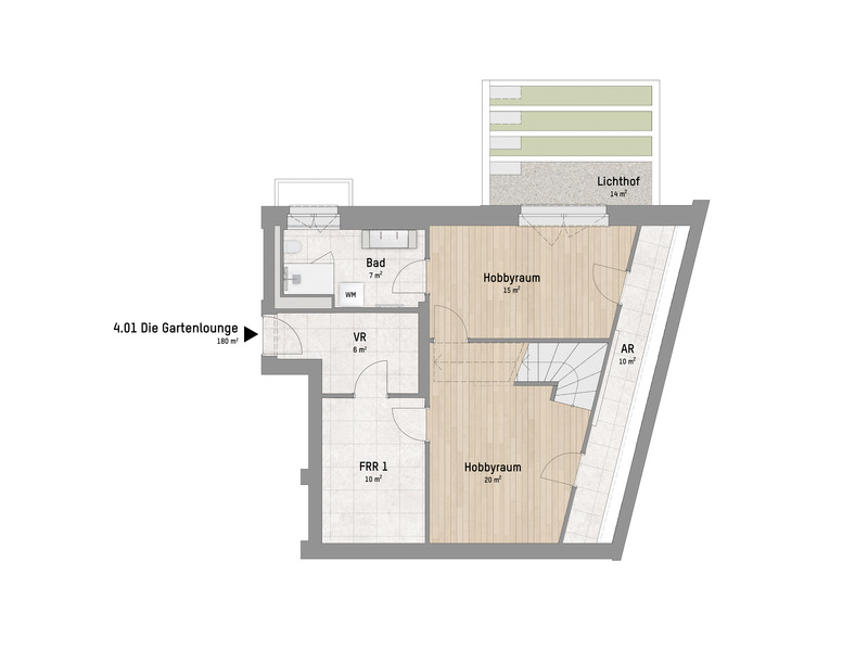 1220, Arminenstrae, Nur 200 m zur unteren Alten Donau, 3-Zimmer-Eigentumswohnung  /  / 1220 Wien / Bild 3
